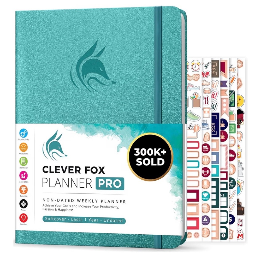 Clever Fox Planner PRO (Aquamarine)